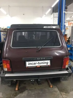 Фаркоп тип шара H для ВАЗ (Lada) 2121 (4x4) (1977-2020), 21213, 2131 (4x4) (1993-2021) (01016H)