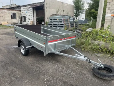 Прицеп легковой RINAL LITE 1525 (02) AL-KO R13 (2.5*1.5) Выс. Борт оцинкованный (НФ-00005791)