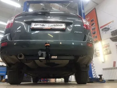 Фаркоп тип шара A для ВАЗ (LADA) Priora Седан 2007-2018, Priora Универсал 2007-2018, Priora Хетчбэк (F.6018.001)