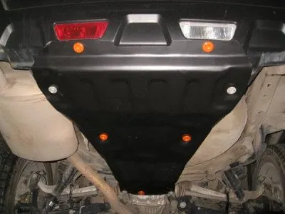 Защита заднего бампера сталь для Nissan X-Trail 2007-2015 (alf1537)