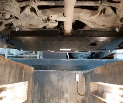 Защита картера и КПП сталь 2 мм для Toyota Camry 2006-2011 / Lexus ES 2009-2012 (3,5 л.) (alf2404)