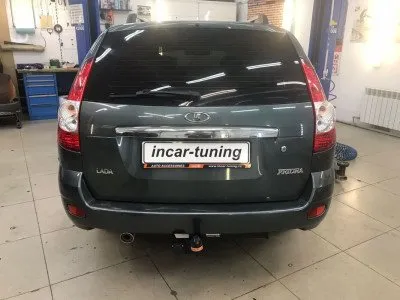 Фаркоп тип шара A для ВАЗ (LADA) Priora Седан 2007-2018, Priora Универсал 2007-2018, Priora Хетчбэк (F.6018.001)