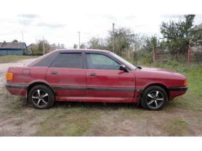 Дефлекторы боковых окон для Audi 80 Седан 1978-1986 (A11678)