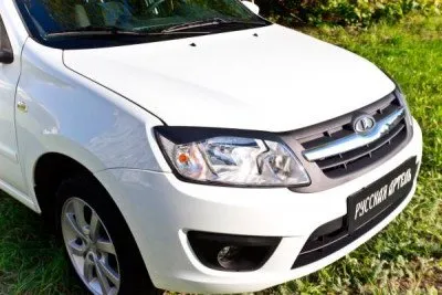 Реснички на фары под покраску для ВАЗ (LADA) Granta Седан 2011-2018, Granta Лифтбек 2011-2018 (RELG-035800)
