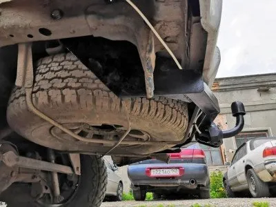Фаркоп тип шара A для Mitsubishi Delica 1994-2011 (MDel97-06-A)