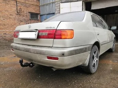 Фаркоп тип шара A для Toyota Carina 1996-2001, Corona Premio 1996-2001, Allion 2001-2007, Premio 200 (ToyCorPr96-01)