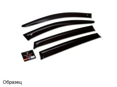 Дефлекторы боковых окон EuroStandard для Opel Zafira 2011-2019 (OE13011)