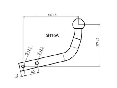 Шар тип A черный (SH16A)