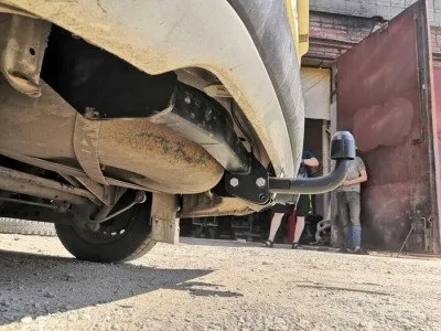 Фаркоп тип шара A для Toyota Probox 2002-2014, Succeed 2002-2014 (TProb_V2)