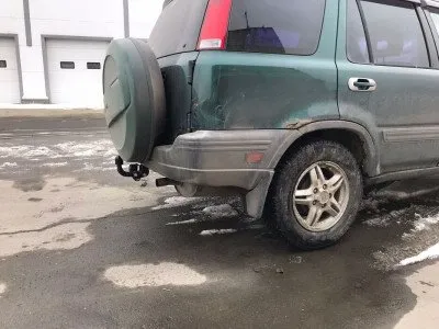 Фаркоп тип шара A для Honda CR-V 1995-2001 (прав и лев. руль) (HElem)