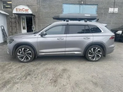 Автобокс, 500л, 2040х800х340 с двусторонним открыванием серый (УТ-00044698)