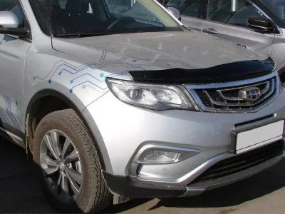 Дефлектор капота для Geely Atlas 2016-2022 (SGEEAT1712)